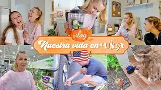 🇺🇸 La tengo que CENSURAR 🤐 Es pavísima 🤣 Reunión de la UNIVERSIDAD +  Receta Smoothie | USA VLOG
