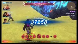 Xenoblade Chronicles: Definitive Edition - Blizzard Belgazas Lv114 (Superboss) vs Lv25/100 coin max
