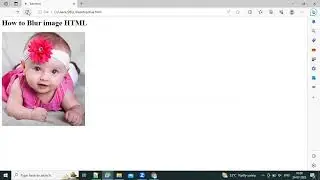 How to Blur images using HTML & CSS