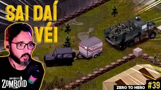 Visitamos o ACAMPAMENTO MILITAR de LOUISVILLE - ZERO TO HERO - Project Zomboid - e39
