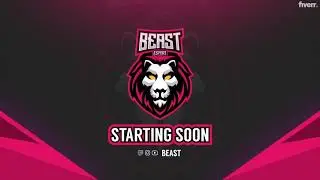 Make animated starting soon, brb, offline screens for twitch - Best Animation for Streamers service