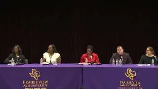 Prairie View A&M University - Living Beyond Childhood Trauma and Incarceration Panel