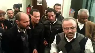 FORTO 2013 - Eritrean Youth Occupied the Eritrean Embassy in Roma, Italia