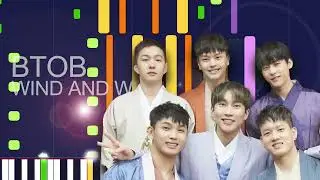 BtoB - WIND AND WISH (PRO MIDI FILE REMAKE) - 