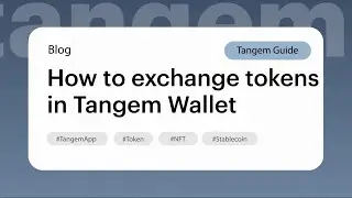 Как обменять токены в Tangem Wallet