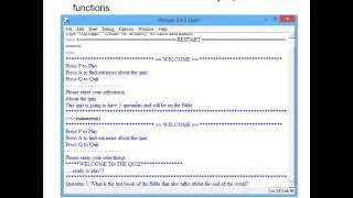 3 Creating a main Menu and additional functions features