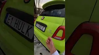 NIE ZGADNIESZ CO TUNINGOWAŁ ABARTH❗️ #trofeo #abarth #abarth595 #shorts
