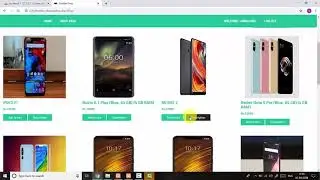 Mobile Shop Website in PHP | PHP projects | Product management in php