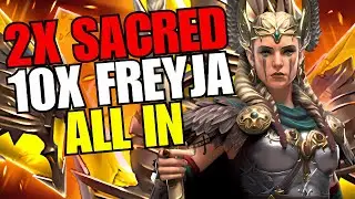 Epic Summons: 2x Sacred & 10x Freyja Pulls in Raid Shadow Legends!