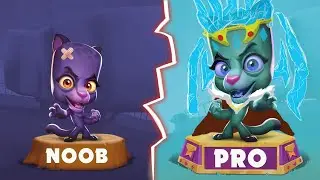 ELAINE the PANTHER NOOB VS 😈 PRO in ZOOBA