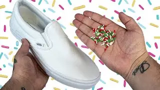 Color Changing Sneakers!🧁 (Sprinkle Shoes)