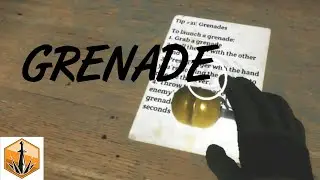 When you try throwing a grenade in Into the Radius