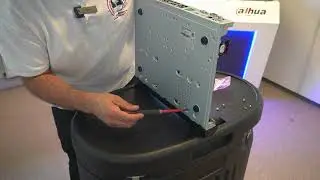 How to install hard drive in dahua recorder nvr or hdcvr
