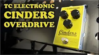 Педаль эффектов для электрогитары TC Electronic Cinders Overdrive