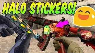 Sticker Combos For The New Halo Stickers in CS:GO!