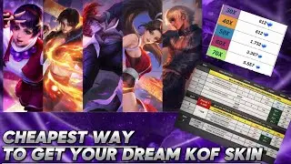 GET KOF SKIN FOR CHEAPER | MLBB KOF GUIDE |MLBBXKOF2026 💐
