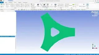 ANSYS Workbench 2022 2D Simulation Tutorial