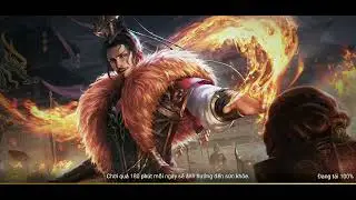Cái thế tranh hùng Garena_ vượt qua ải 280 hồng ngọc team ngô thiêu đốt vs hạ hầu đôn