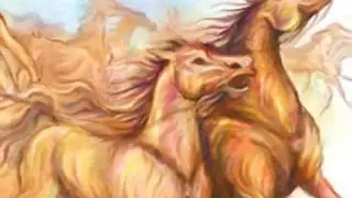 Chariot Racing in Ancient Greece - Digital Painting