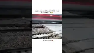 Bro Literally Handshake  With His Death and Came Back 🫣😎#shorts #trending #trendingshorts