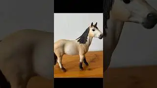 Custom Schleich model horse repaint