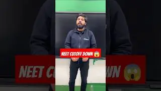 NEET 2025 will be Hardest 😱 Cut-off DOWN 💀| NTA Shocking Update 