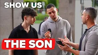 He Asked “WHERE'S THE SON in the Hebrew Bible?”… So I Showed Him | Street Interview