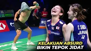 Lucunya Gak Ketolong..!! Kelakuan Absurd nan Kocak Atlet Badminton ini Bikin Tepok Jidat