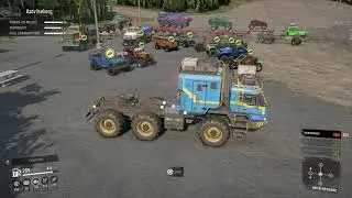 SnowRunner | Sling Valley Mud Park - Chaos Testing Multiple Mods | Console Mods - Stream