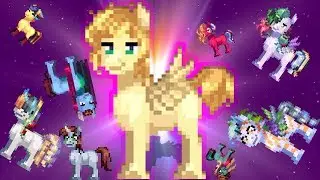 Little Pixelated Ponies || ManeQuest Pony Maker