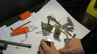 Самоимпрессия ISEO R7.  R6. ITO  Вскрытие замка Iseo R7. R6. ITO   Взлом отмычками ISEO