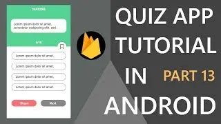 How to make Quiz app in android studio?(Part-13) | Hindi Tutorial 2019