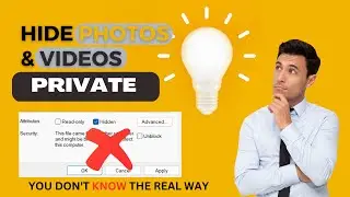 How to hide photos in laptop windows 11|How to hide personal photos in laptop| Secret Tricks