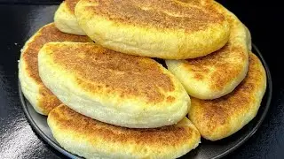 Пирожки из творожного теста. БЕЗ ДРОЖЖЕЙ,РАЗРЫХЛИТЕЛЯ,ЯИЦ✅ БЕЗ ДУХОВКИ✅ ИДЕАЛЬНЫ ДЛЯ ЗАВТРАКА 😍