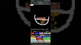 Cooking meat on Sandboxels
