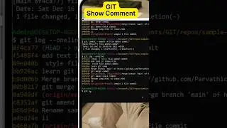 How to see the recent changes for file in git bash? 