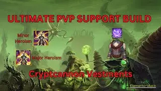 ESO PvP ¦ Infinite Ultimate Support Build ¦ Cryptcannon Vestments PvP Healer ¦ ♾️ 🙏