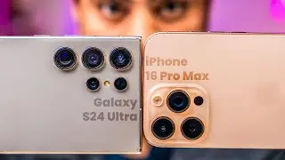 Flagship Camera Comparison - iPhone 16 Pro Max vs Galaxy S24 Ultra 📸 | Which One Wins?