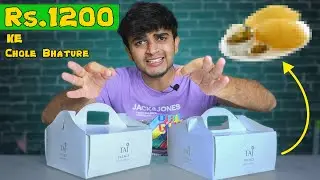 Rs35 vs Rs200 vs Rs1200 Chole Bhature 😧
