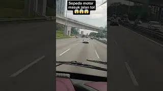 Motor masuk tol