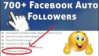 How to get unlimited auto followers on Facebook 2017 with paroof