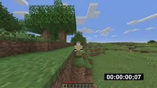 Speedrun minecraft Any% Random seed - 41m10