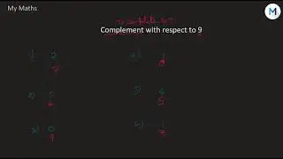 Complement with respect to 9