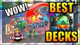 TOP 3 BEST INFERNO DRAGON DECKS IN CLASH ROYALE Arena 6, 7, 8, 9, 10 and 11