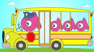 The Wheels On The Bus Nursery Rhyme | English Tree TV