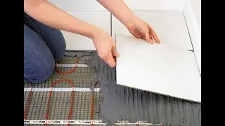 Укладка нагревательного мата DEVImat / DEVIcomfort - Теплый пол