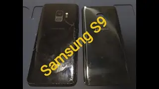 Снятие и замена задней крышки Samsung S9