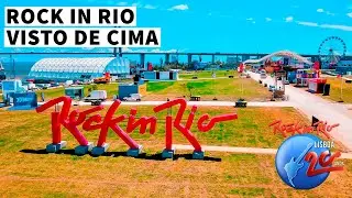 SKY POV ROCK IN RIO LISBOA 2024 POV - PARQUE TEJO - DRONE SHOT