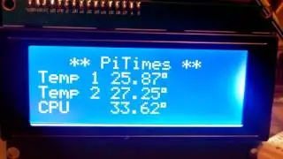 Raspberry Pi LCD - HD44780 2004