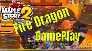 MapleStory2 Fire Dragon Boss Fight